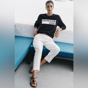 Calvin Klein Black Crew Neck Sweater